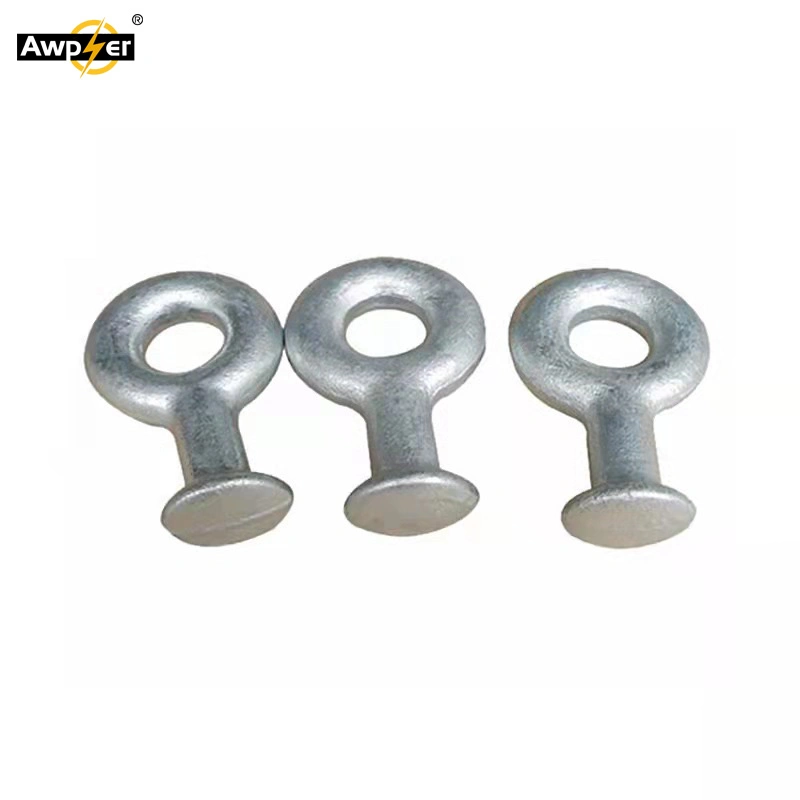 Galvanized Steel O Ring Hook Transmission Hardware