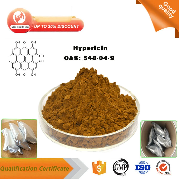 Good Price Perforatum Extract Hypericin Powder 0.3% CAS 548-04-9 Hypericin