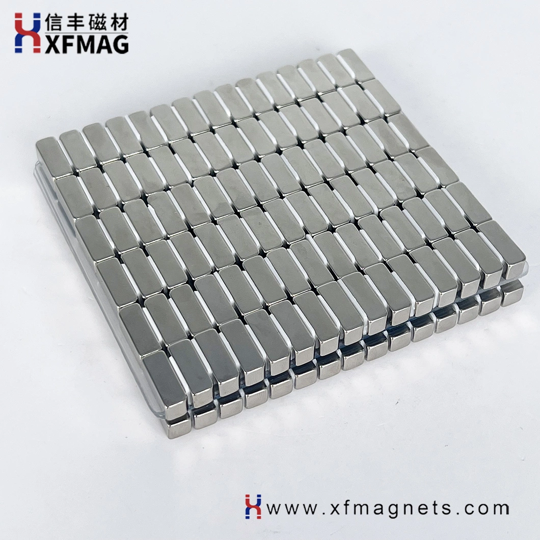 Customized 50mm-100mm Super Strong Sintered Permanent Rare Earth Magnets Neodymium N42 Block