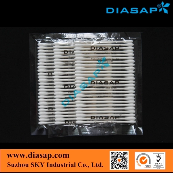 Paper Round Tip Cotton Swab for Electrical Components (ST-001)