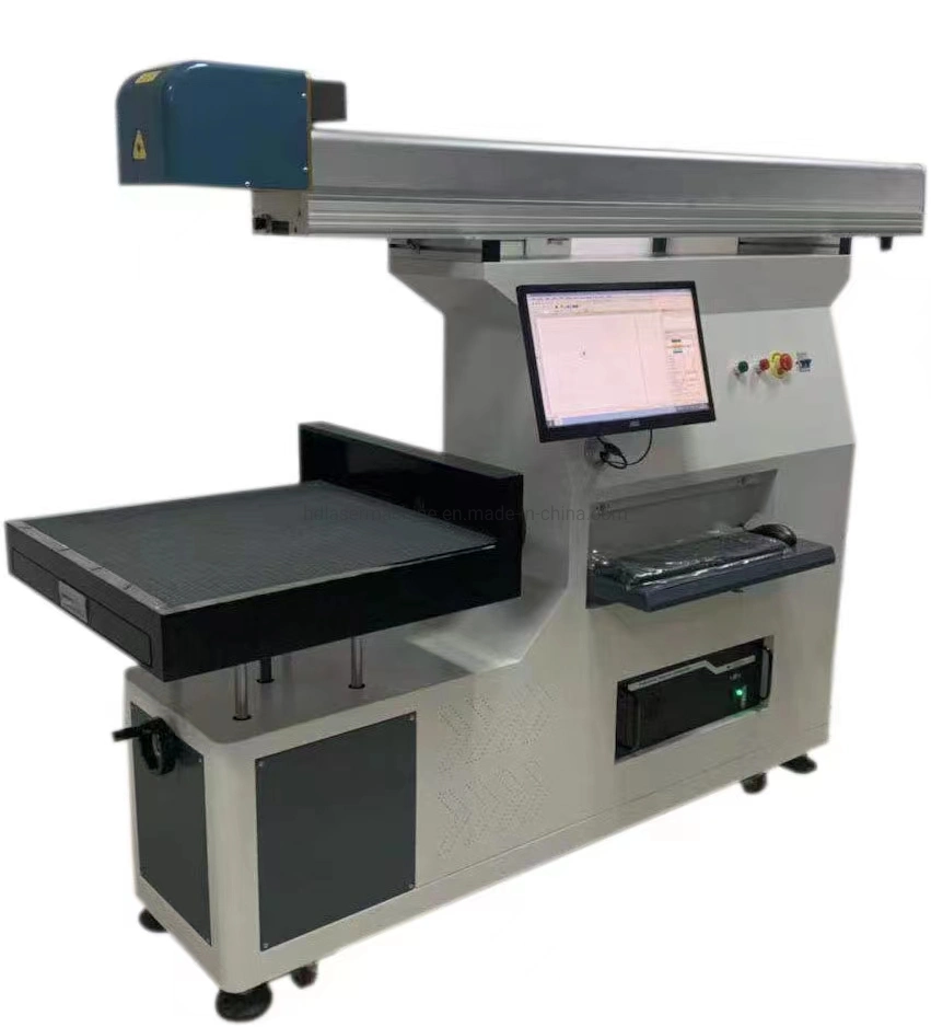 Big Working Area 600X600 Dynamic 3D Scan Head Laser Marking Machine 100W