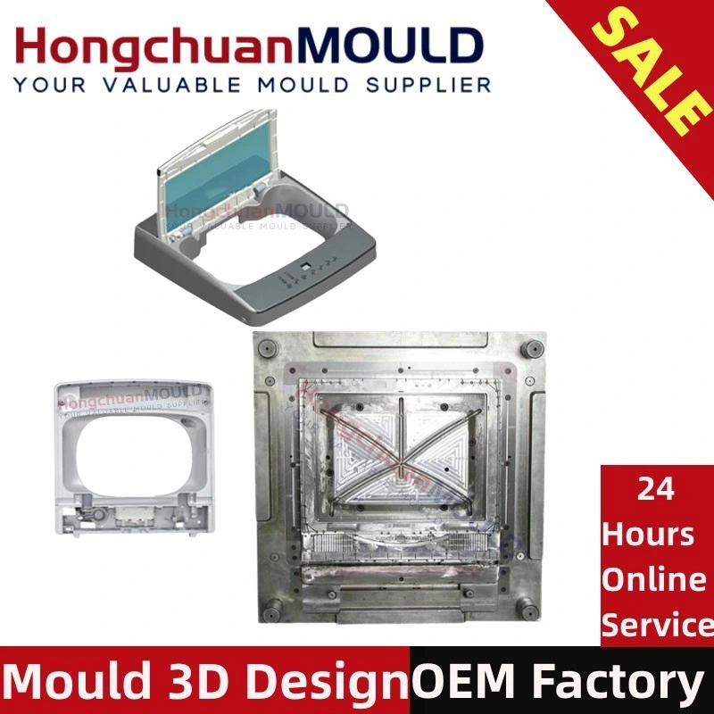 Molde de injeção de revestimento de aparelho inteligente plástico de lavagem Molde da estrutura da máquina HAVC