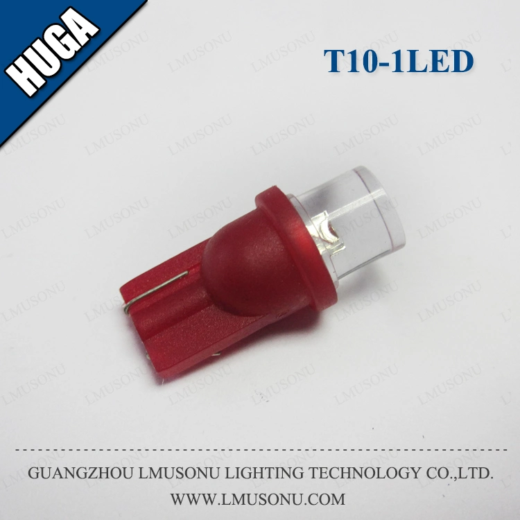 T10 1LED Concave Car Wedge LED Signal Bulb