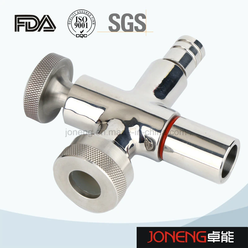 Stainless Steel Food Grade Clamped Level with Drain (JN-FT1003)