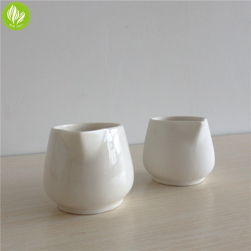 50ml Small Size Ceramic Massage Candle Jar with Spout