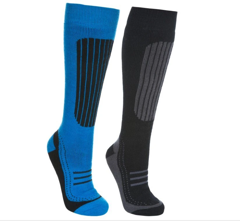 Großhandel Sport Socken Spandex Jacquard Baumwolle Custom Logo Socken Länger Lange Socken