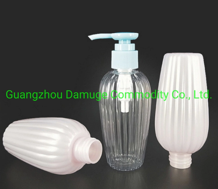 Shampoo Eco Friendly Bottle Plastics Lotion Pump 100ml, 150ml 250ml 300ml 500ml Hand Wash Bottles White Screen Printing Pet Dual Pump Sprayer ISO9001, BV