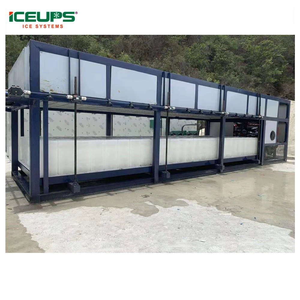 15 Ton Industrial Block Ice Making Machine for Seafood