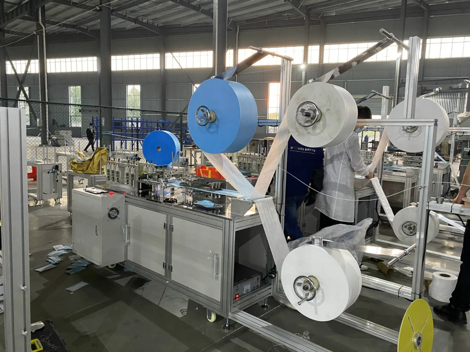 Automatic Disposable Surgical Face Mask Making Machine/Non Woven 3 Ply Face Mask Ultrasonic Making Machine/Mask Machine