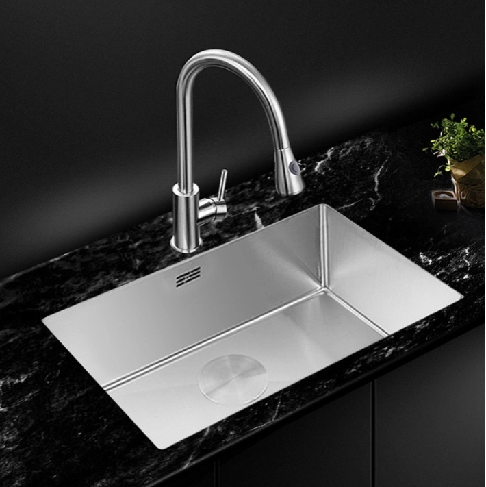 Factory Wholesale/Supplier Custom Stainless Steel Kitchen Sink Family Hotel Cabinet Single and Double Sink