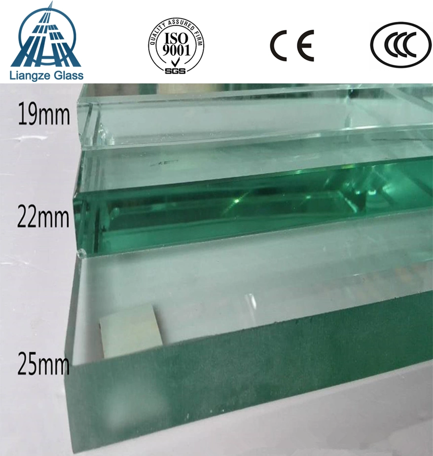 Extra Clear Sheet Glass/Ultra Clear Float Glass for Interior Office Partition Door Glass Sound Insulation Glass