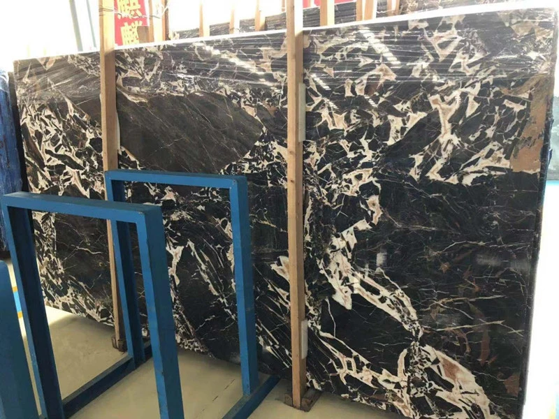 White/Black Unicorn Marble Slabs/Stone/Tiles for Kitchen/Countertop/Table/Bathroom/Floorig/Vanity/Floor Wall Tile/Home Decoration