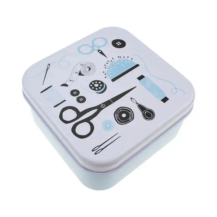 DIY Sewing Kit Beginners Home Portable Iron Box Sewing Kit