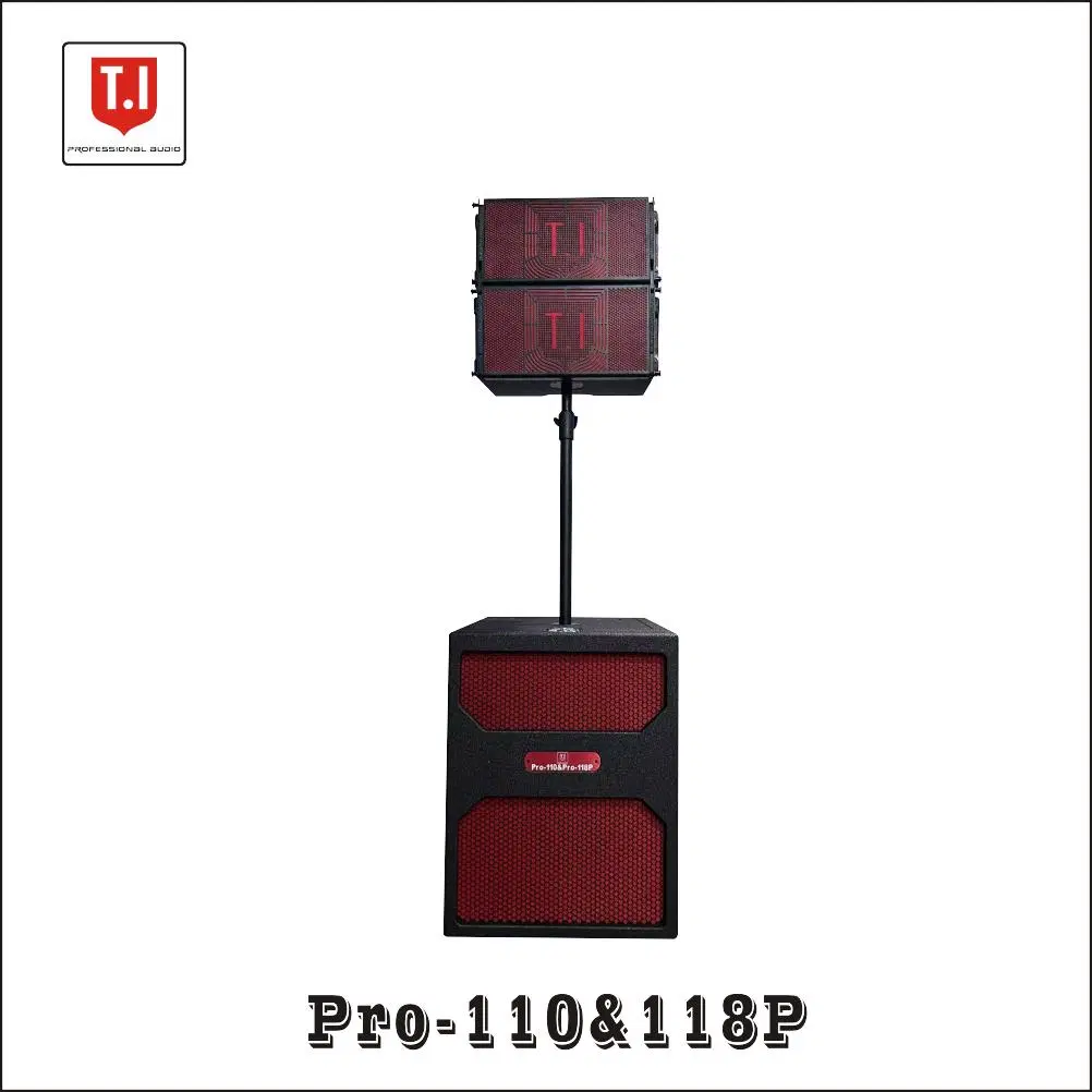 Equipo impermeable Line Array sistema de sonido Active Speaker