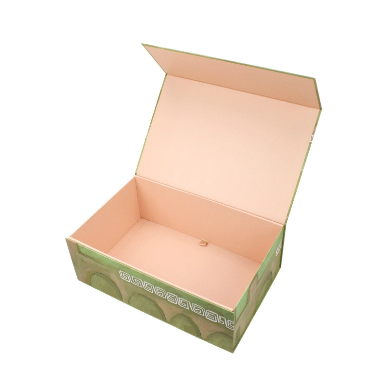 Boîte cadeau en papier de luxe, boîte pliante pour bijoux, boîte en carton pour emballage, boîte cadeau magnétique pour produits cosmétiques.