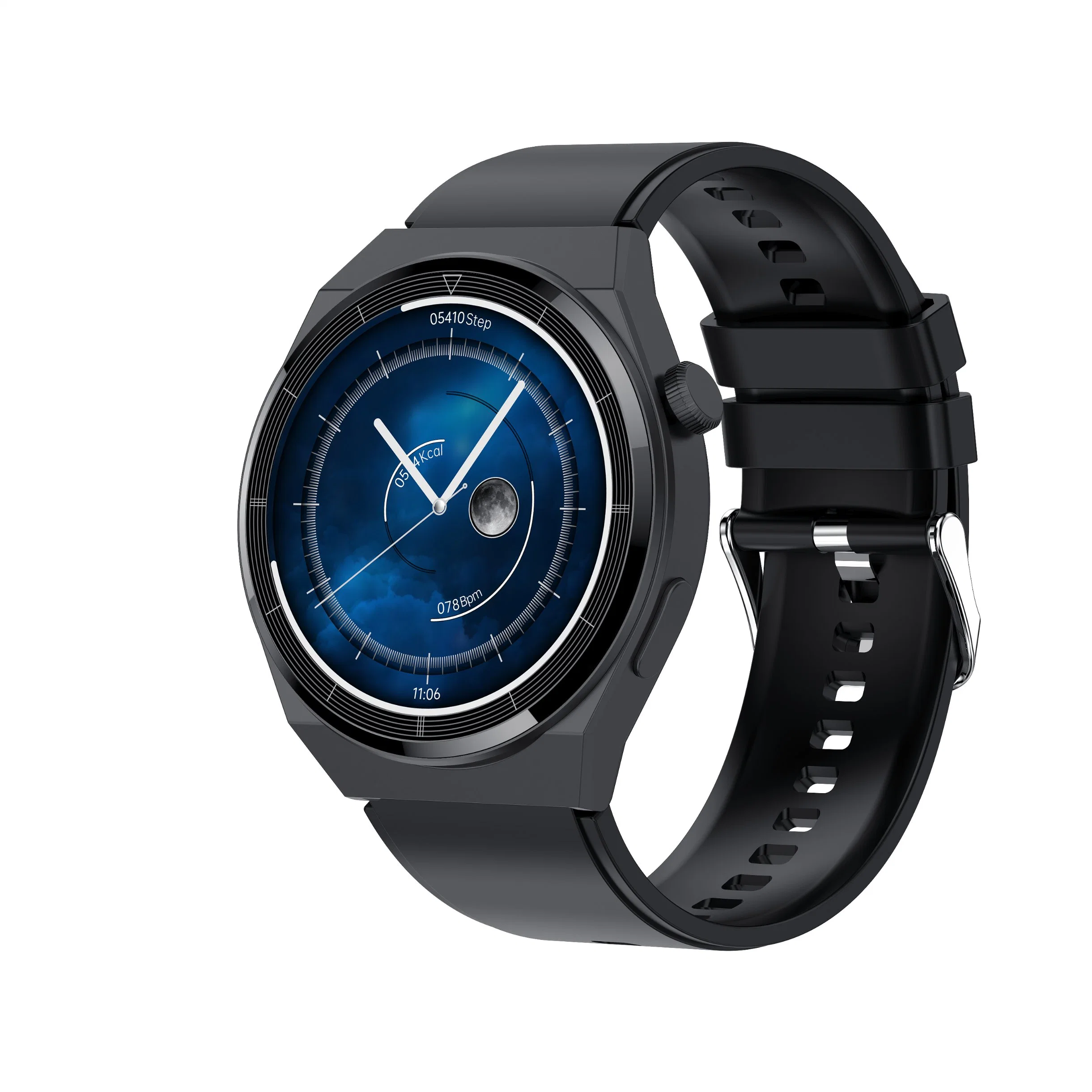 Appel téléphonique de la santé de la mode Smart regarder les sports de la température de Fréquence Cardiaque Android Smartwatch