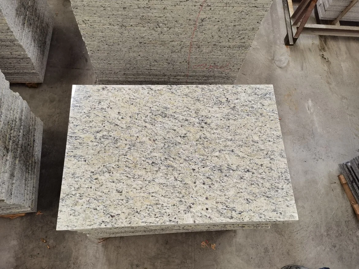 Santa/Giallo Cecilia Granite Stone Kitchen/Cabinet Worktop Bathroom Vanity Top Countertop