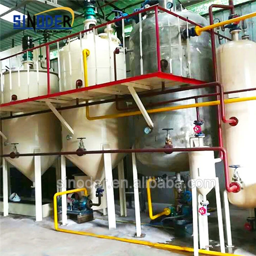 30-600t/D Palm Oil Processing Machine for Oil Refining with Fractionation