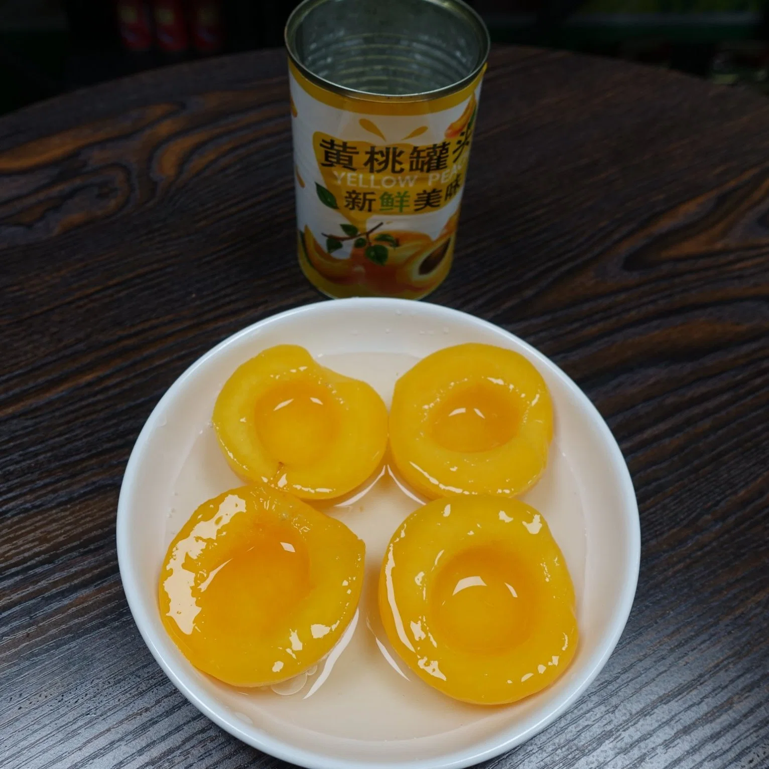 China Fresh Canned Yellow Peach in Light Syrup