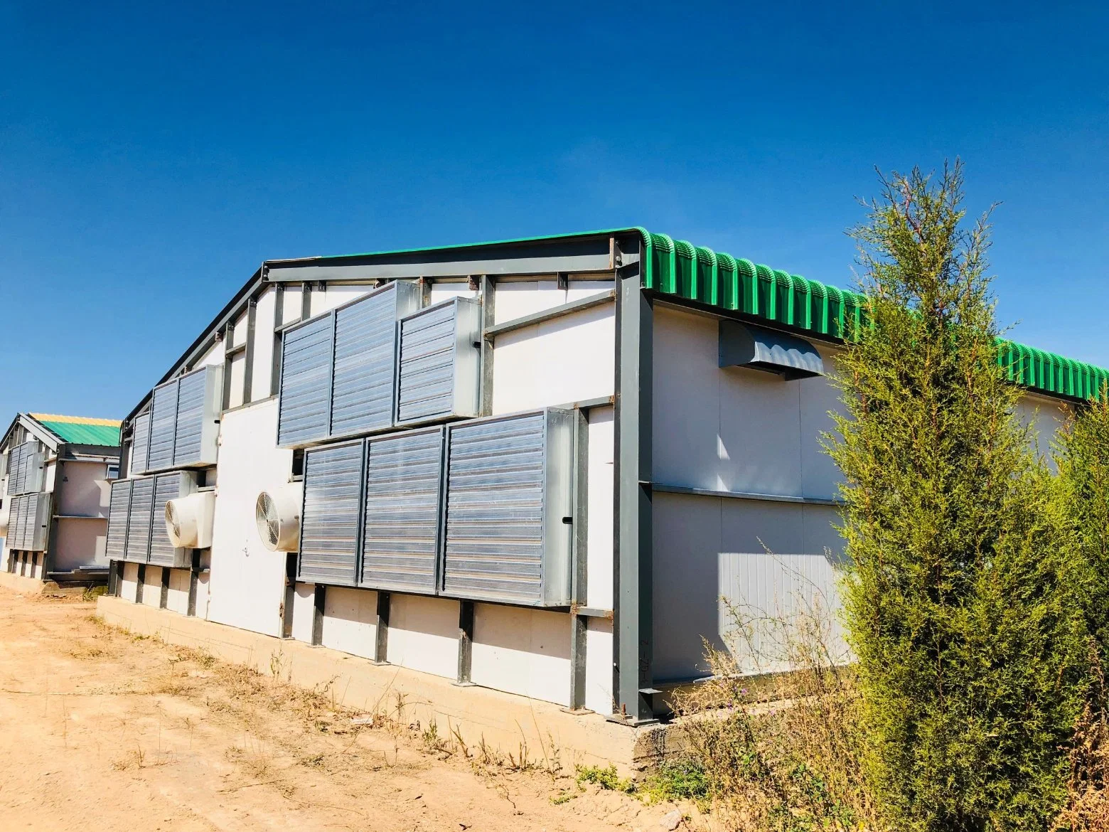 Layer und Broiler Prefab Building Systems Geflügelhuhn Farm House