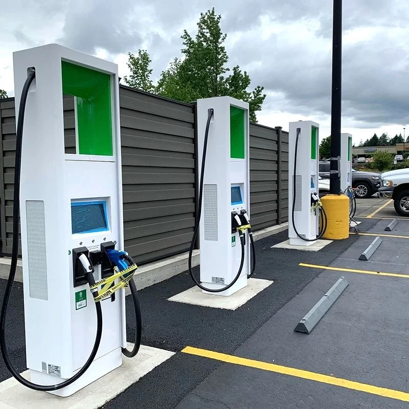 Зарядная станция нового электромобиля с электроэнергией Fast Electric Car Charger Быстро