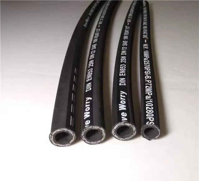 Steel Wire Braided Reinforcement Rubber Hose/Tube/Pipe