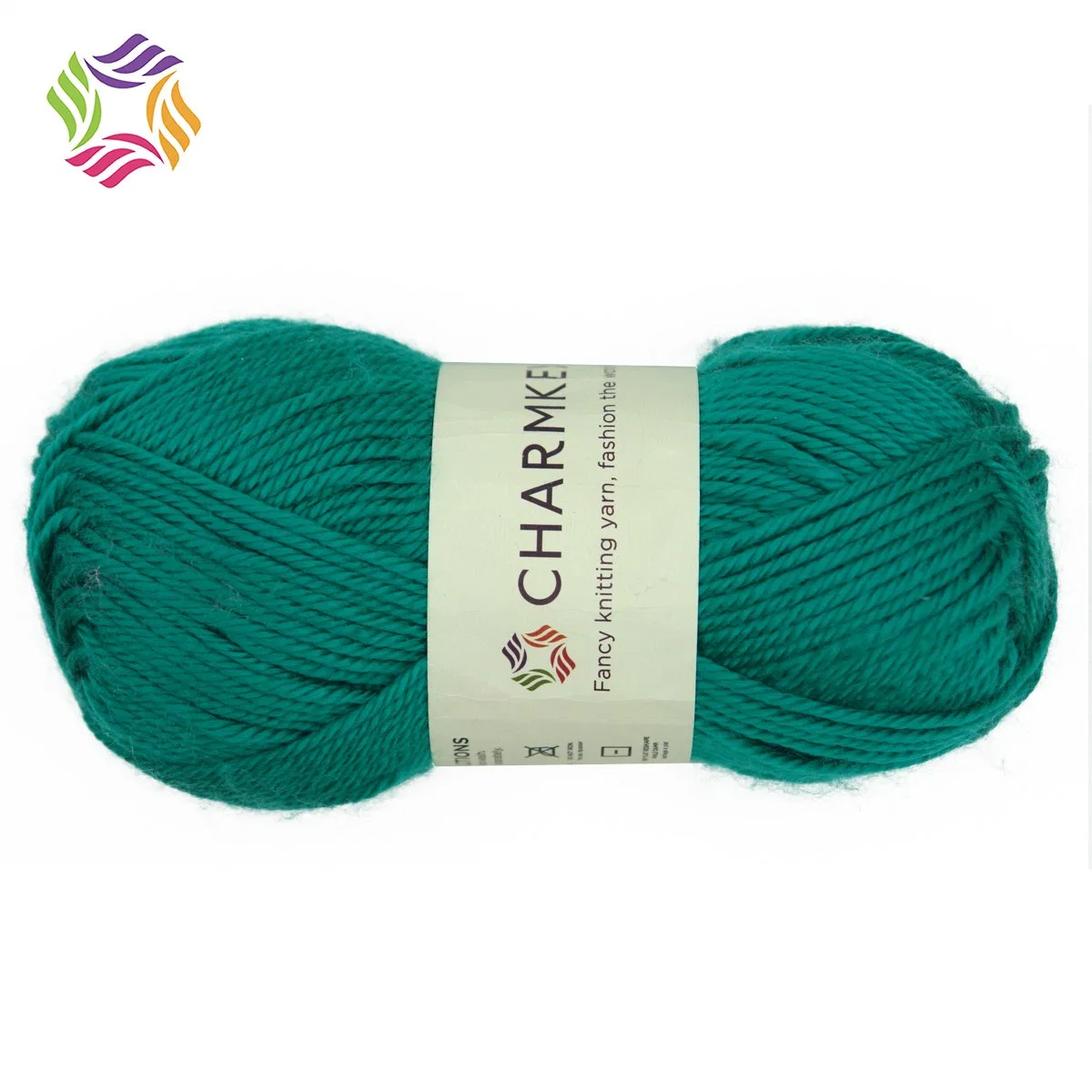 Charmkey Cheap Price 100% Dyed Acrylic Yarn for Weaving Sweaters