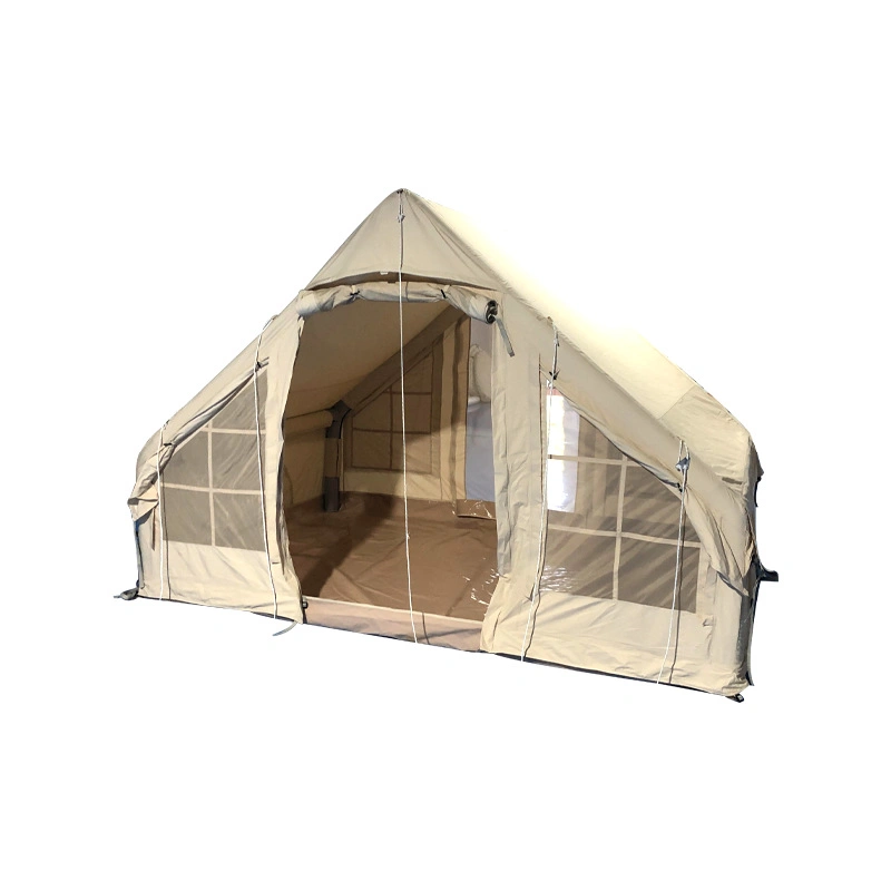 Tienda de camping para la familia impermeable tela de algodón de tienda Wbb19736