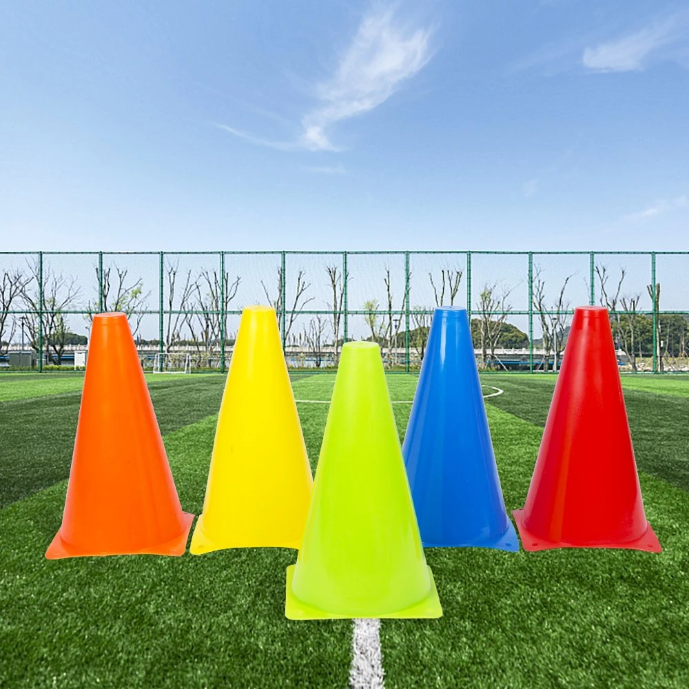 Cones de treino de trânsito por atacado, cones de segurança de plástico para estacionamento, cones de marcador de campo Agility para treinos de futebol de basquetebol cones de agilidade