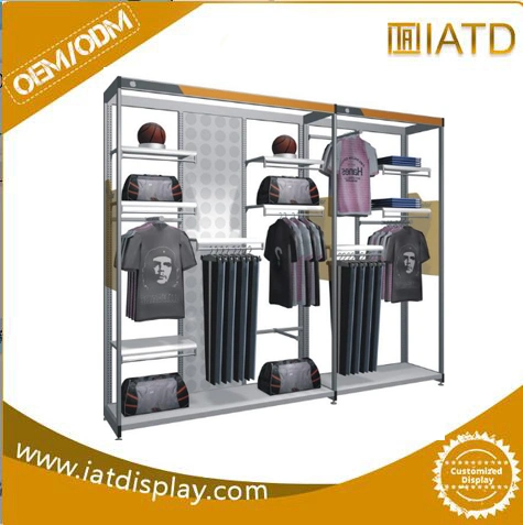 4-Way Garment Rack with Chrome Hanger/ Hanging Bar