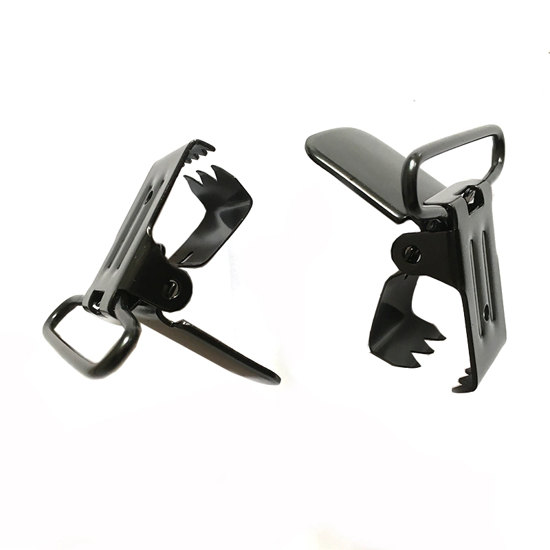 High quality/High cost performance 25 mm Black Alloy Metal Hardware Suspender Clips Garment Accessories for Straps DIY