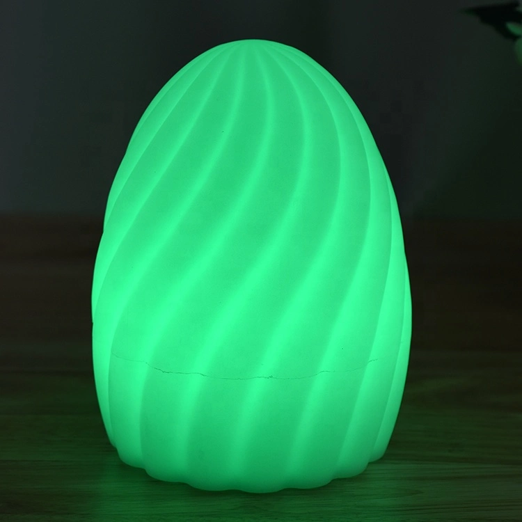 Portable Outdoor RGB Color Changing Illuminated Floor Lamp Landscape LED Egg Light