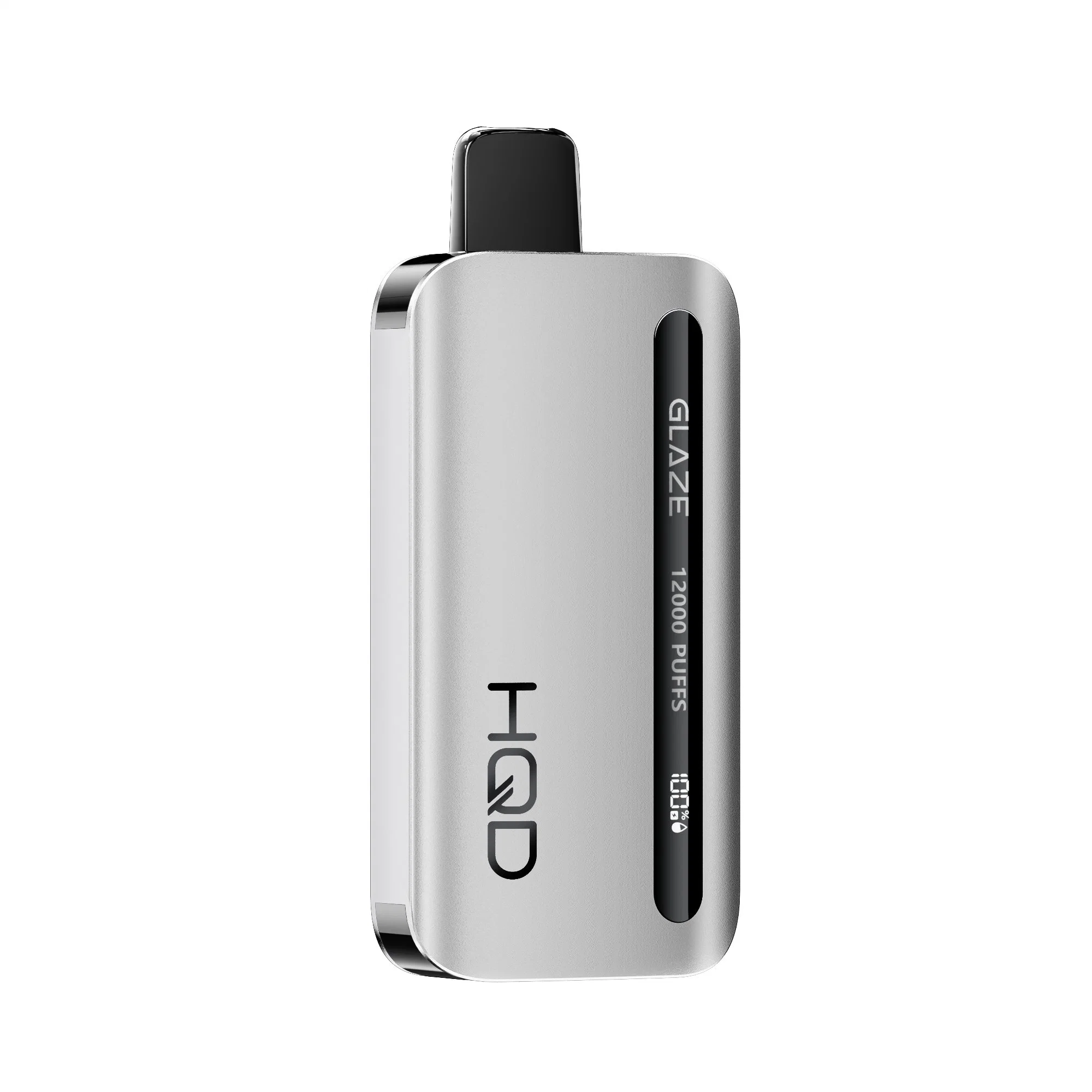 OEM ODM HQD original Factory 12000 Puffs Gaze com ecrã Mostrar e-cigarro descartável Vape