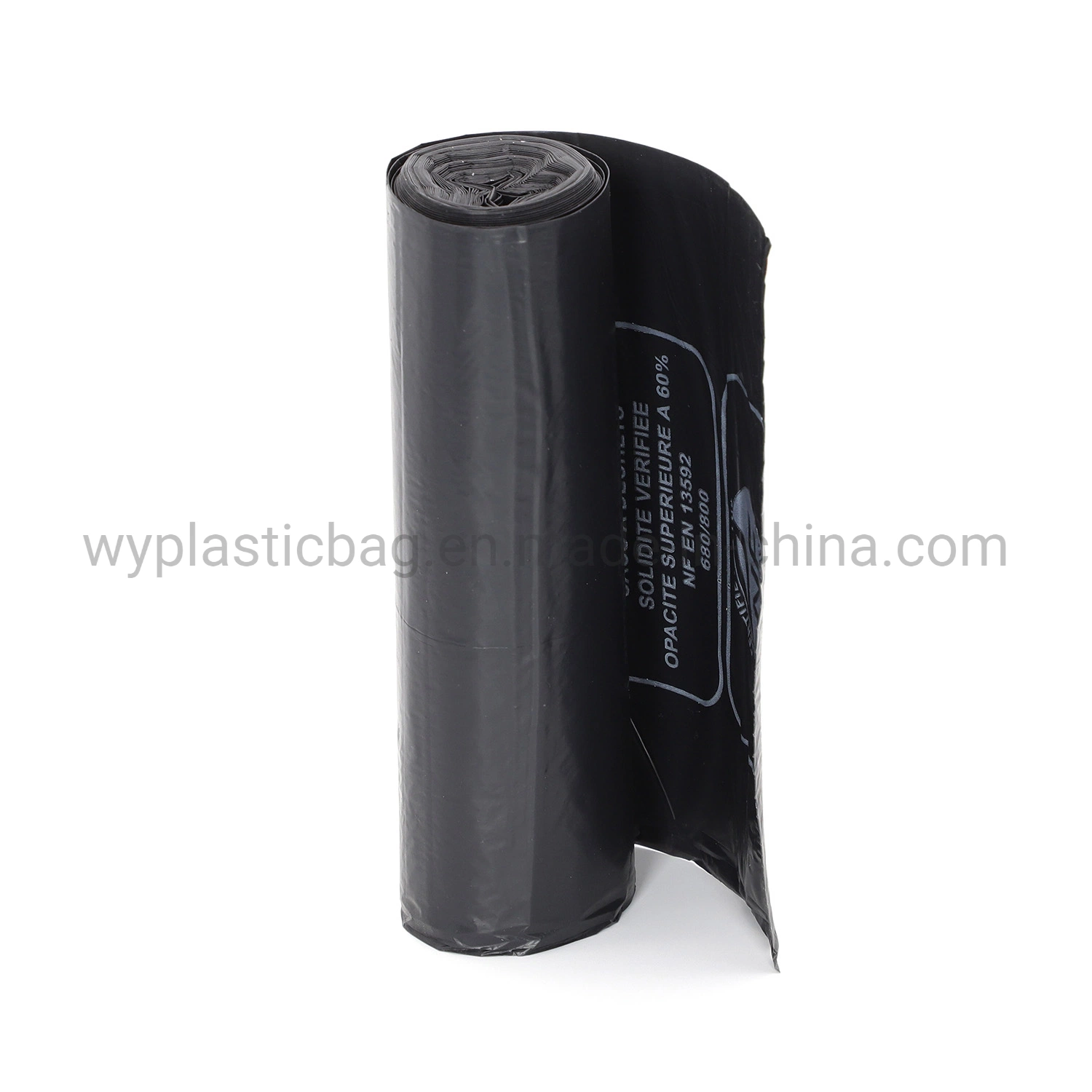 Manufacturer Heavy Duty Black Eco Friendly HDPE Plastic 100% Biodegradable Garbage