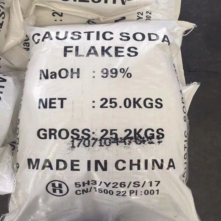 Industrial Sodium Hydroxide 99% Naoh Caustic Soda Flakes/Pearls with High quality/High cost performance 