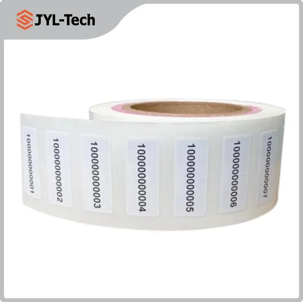 Barcode Printing Paper Pet Adhesive Roll UHF Chip Tag Sticker RFID Label