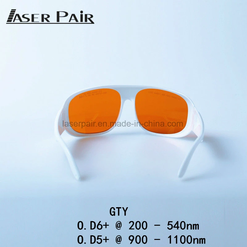 Laser Safety Glasses Protective Goggles Laser Equipment Protect Wavelength: 200 - 540nm & 900 - 1100nm for YAG Ktp Q-Switch