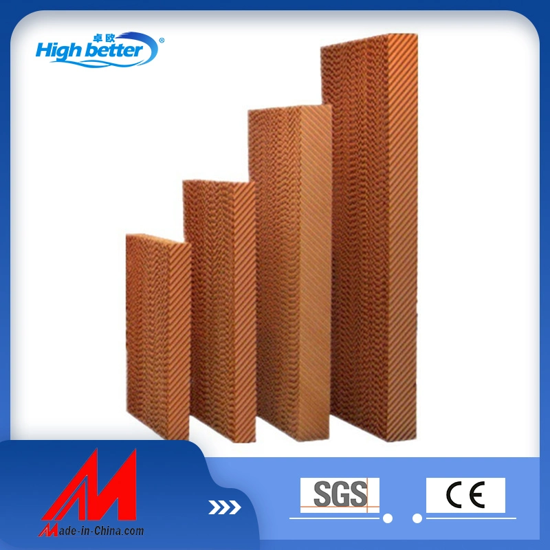 Customized Kraft Paper Air Cooler Honeycomb Pad Evaporative Cooling Pad