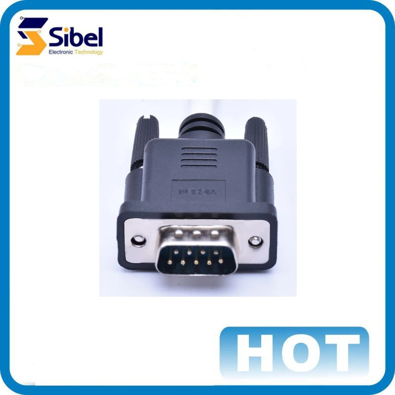 Universal Top Rank Standard dB 9 Pin Signal Communication Cable for Computer, Projector, Auto and Other electronic Products.