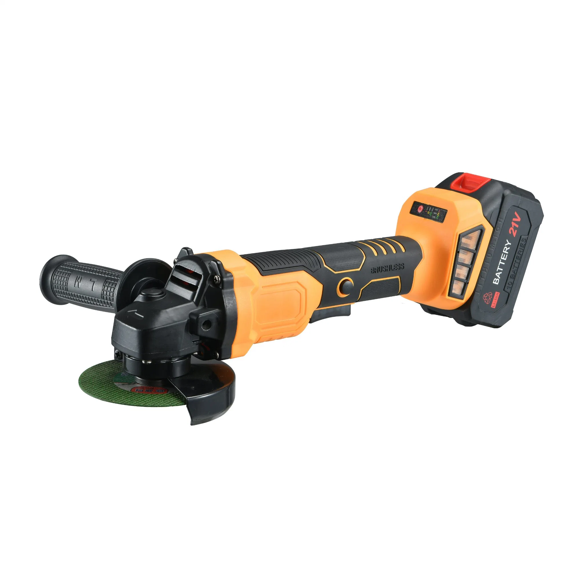 Rechargeable 21V Power Tools Cordless Replacement Li-ion Battery Angle Grinder for Cutting