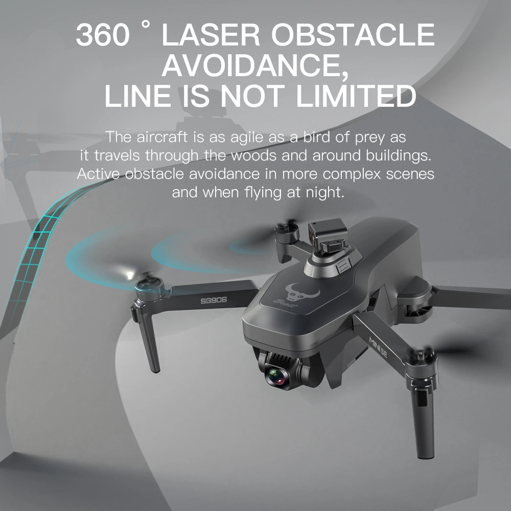 Sg906 Mini Se RC Drone Obstacle Avoidance Mini Uav with Camera