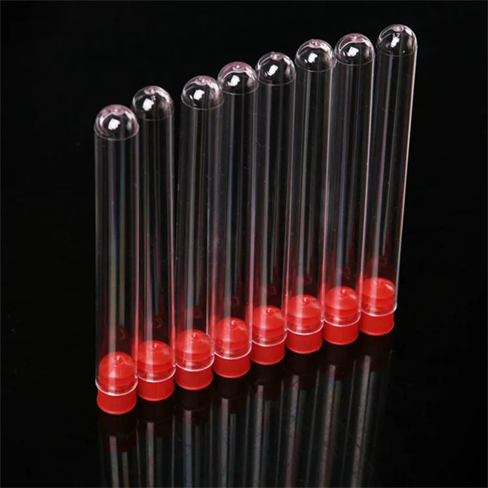 Wholesale/Supplier 6ml 16*100mm Clear Mini Test Tube Plastic Test Tubes with Caps