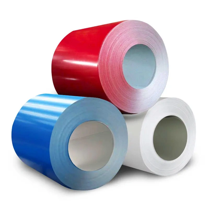 China Top Quality PPGI PPGL Aluzinc Galvalume Galvanized Color Prepainted Steel Rolls Sheets Coils Plates Strips