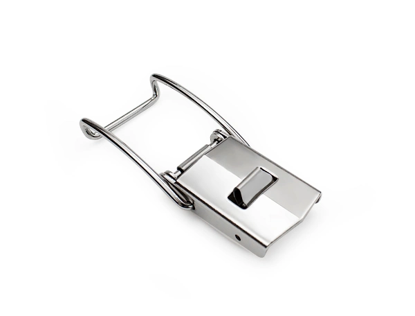 Polished Zinc Alloy Self-Lock Toggle Latch Catch