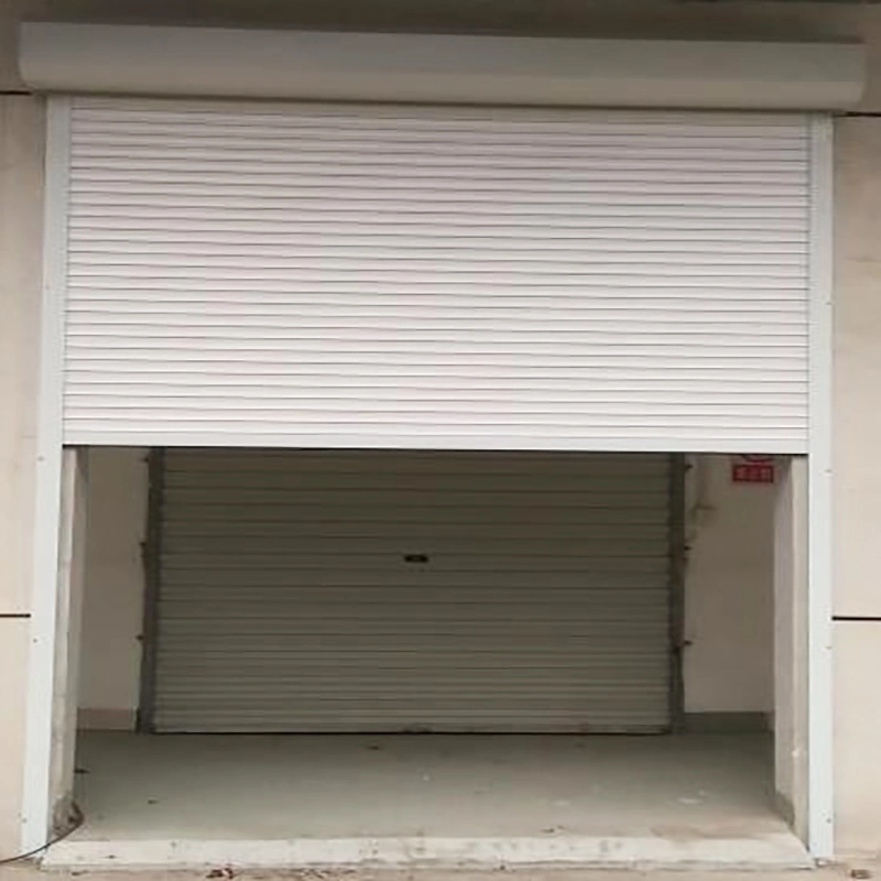 Aluminum Rolling Garage Door Automatic Roll up Door Price with Remote Control