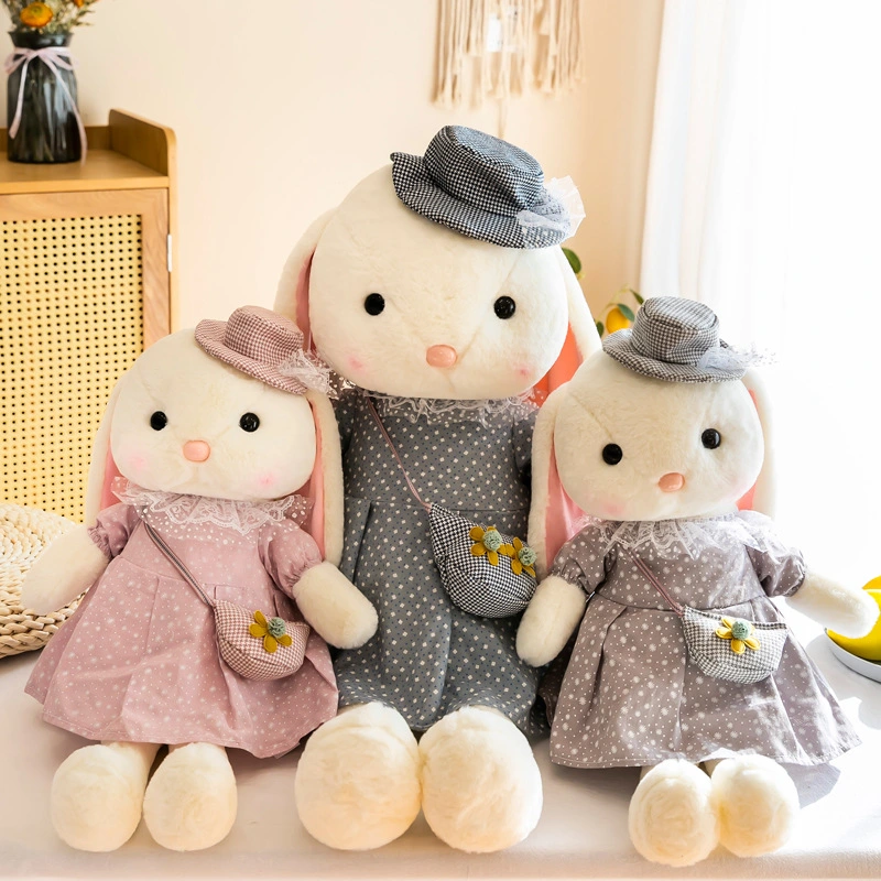 Rabbit Animal New Arrival Plush Stuffed Soft Children Toys with Hat