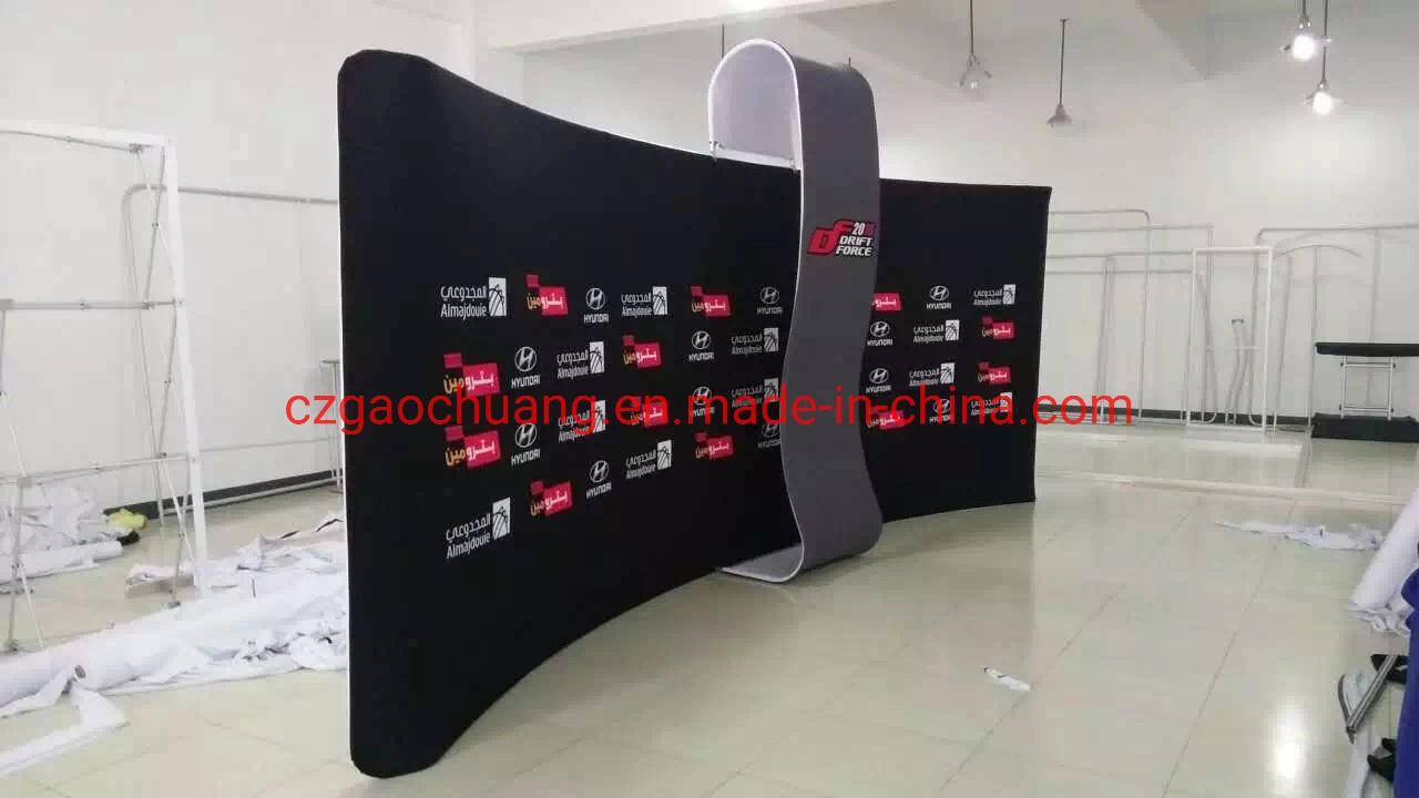 10'x20' Pop Ez Wave Fabric Exhibition Display Booth Stand