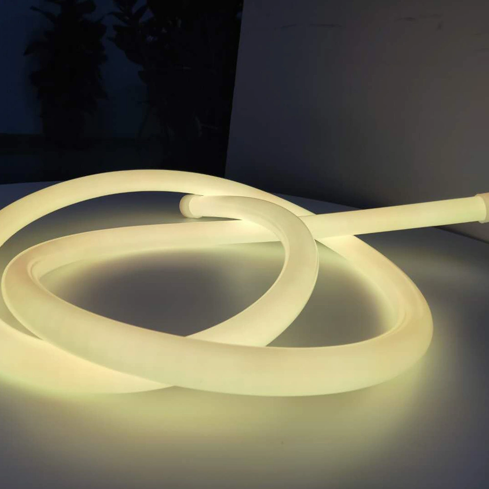 DIY Silicon Round Tube Flexible 360 Degree LED Neon Rope RGBW