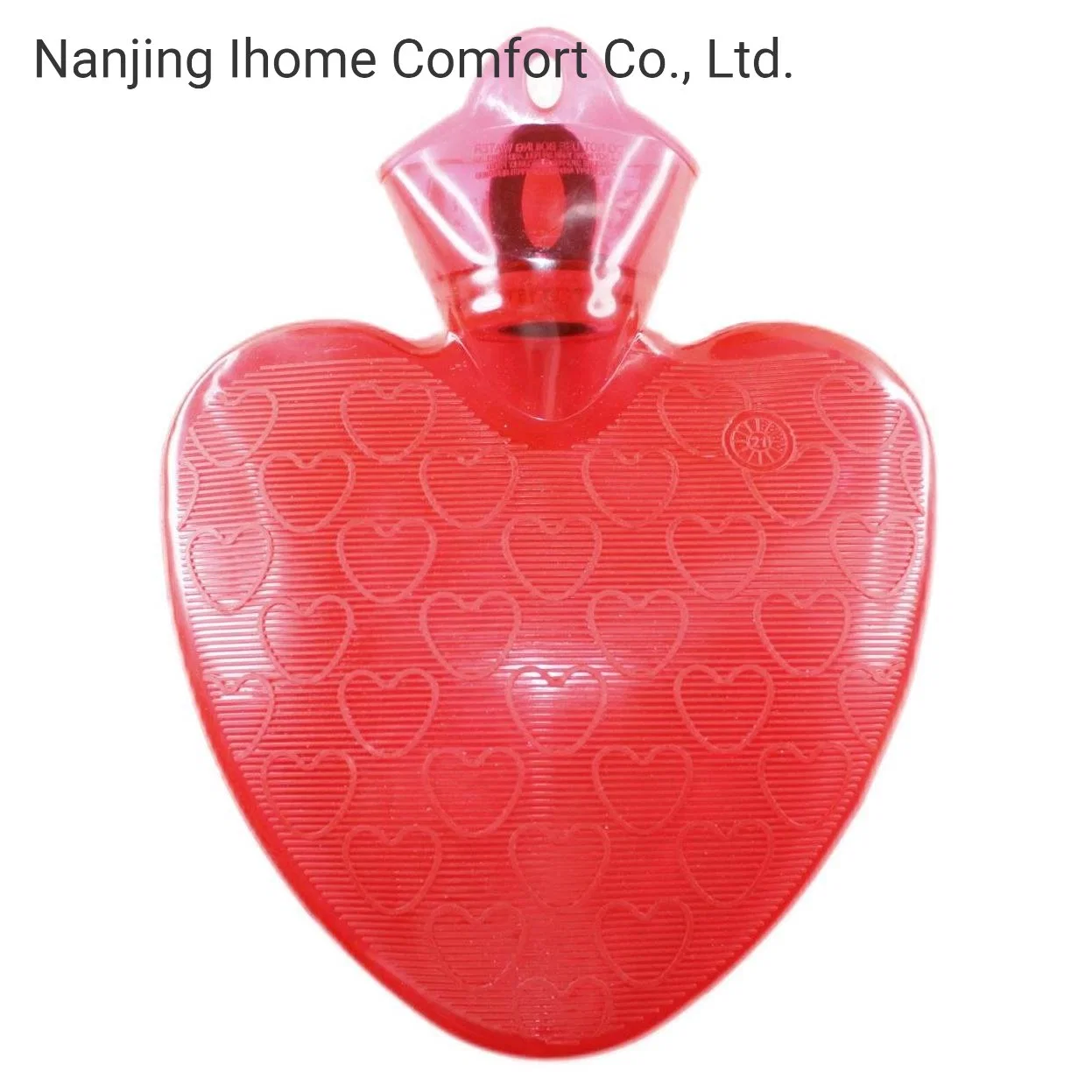 Heart-Shaped Vários Color Coração PVC Saco garrafa de água quente para o presente de promoção