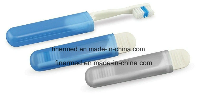 Compact Pocket Orthodontic Ortho Toothbrush